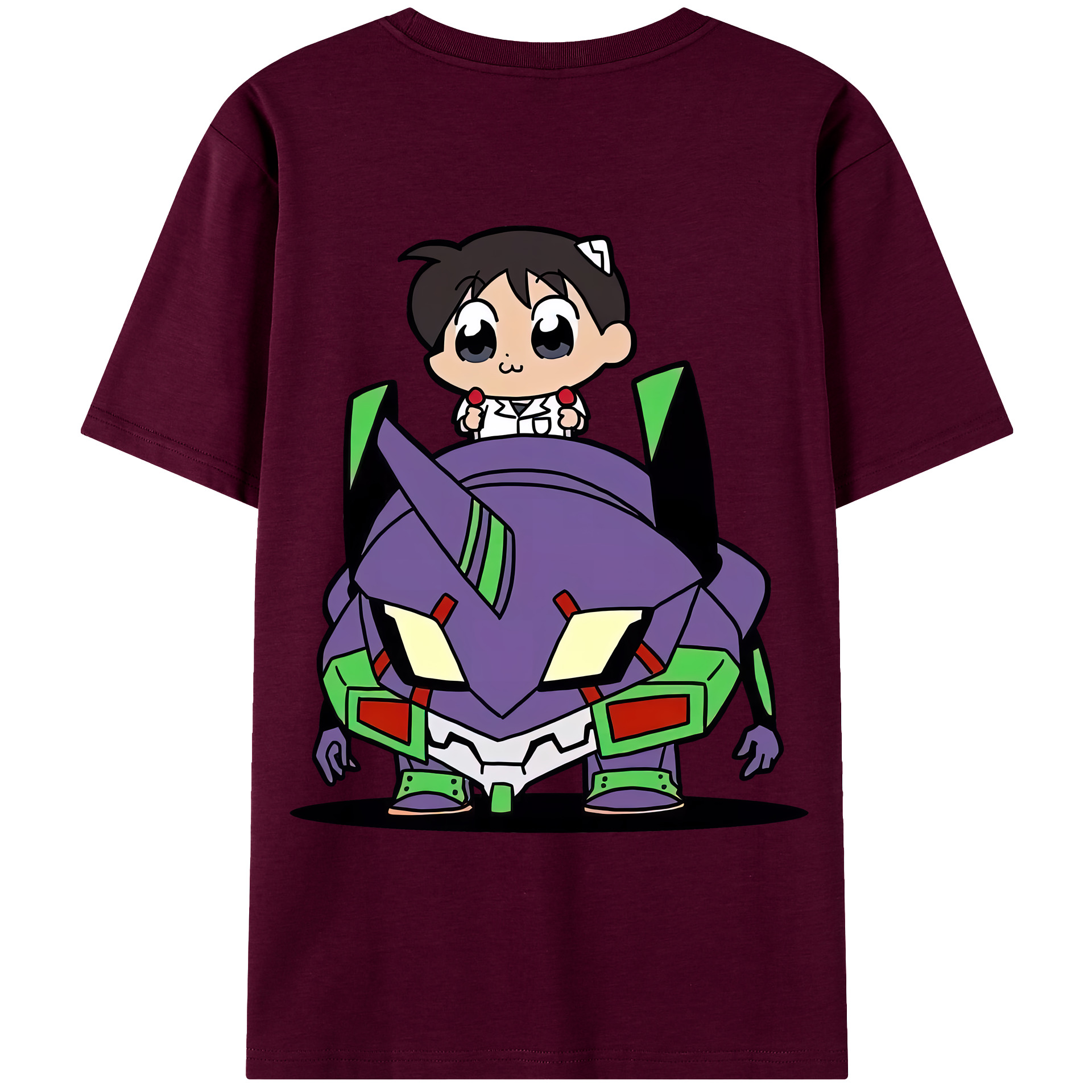 （画像用） EVA 新世紀エヴァンゲリオン レディース半袖Tシャツ(バックプリント)